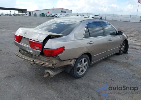 2005 Honda Accord 2.4 Ex из США, поврежденный, VIN 1HGCM56785A021703